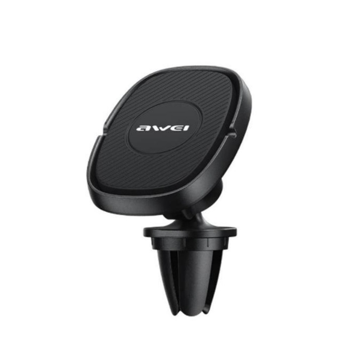 Suport auto magnetic AWEI X21, Grille Mount, Ajustabil, Negru