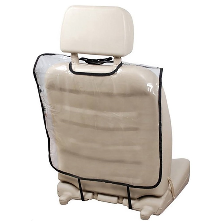 Калъф за гръб на седалка с размери 63 х 45 см. Прозрачен