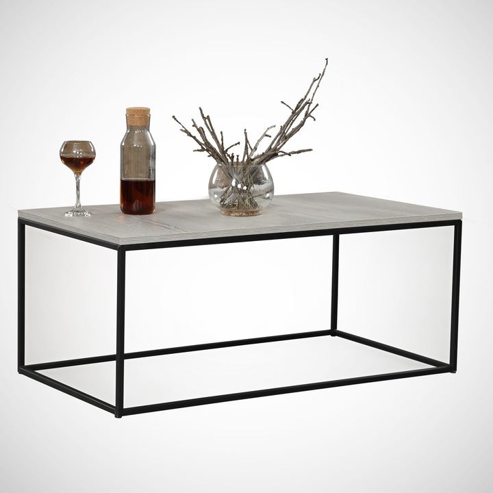 Маса за кафе, Cosco, Орех, 95 x 43 x 55 см