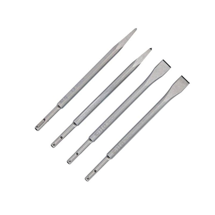 Set 4 bucati dalti cu prindere SDS Plus Bosch