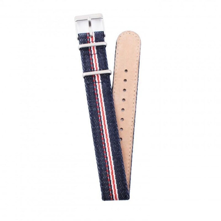 Каишка Timex BTQ6018004W, Многоцветна, 18 мм