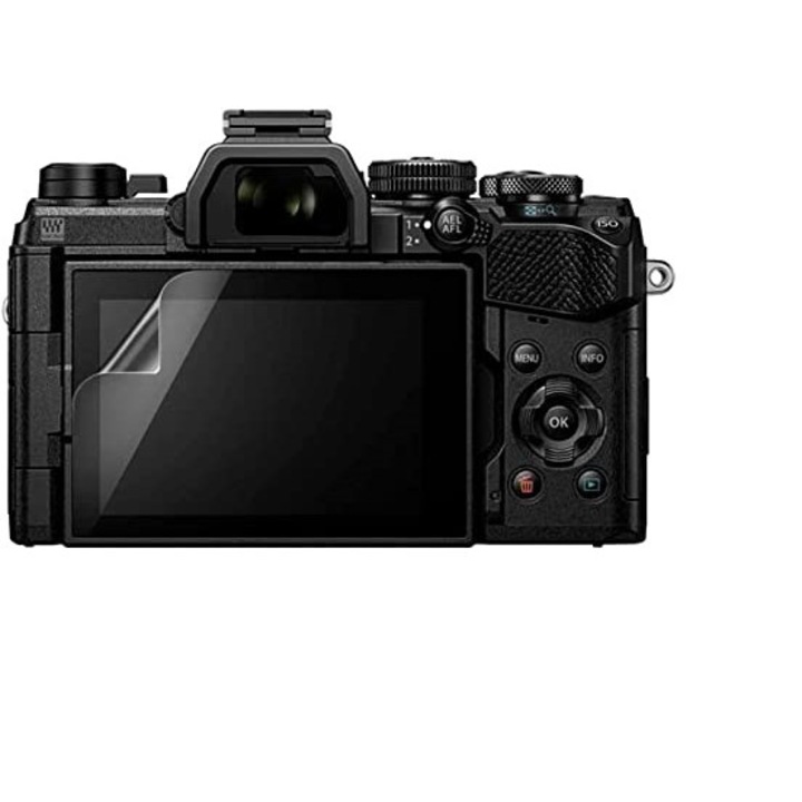 Folie silicon pentru Olympus OM-D E-M5 Mark III, protectie ecran, antishock