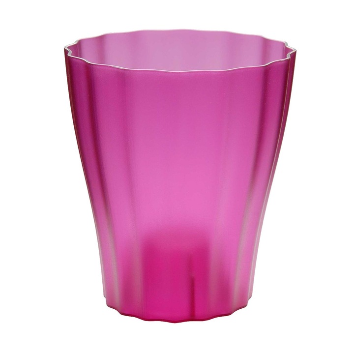 Ghiveci Orhidee Ola, cu diametrul de 13 cm, violet transparent