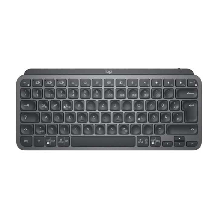 Безжична клавиатура Logitech, Mx Keys Mini, QWERTZ, немска, графит