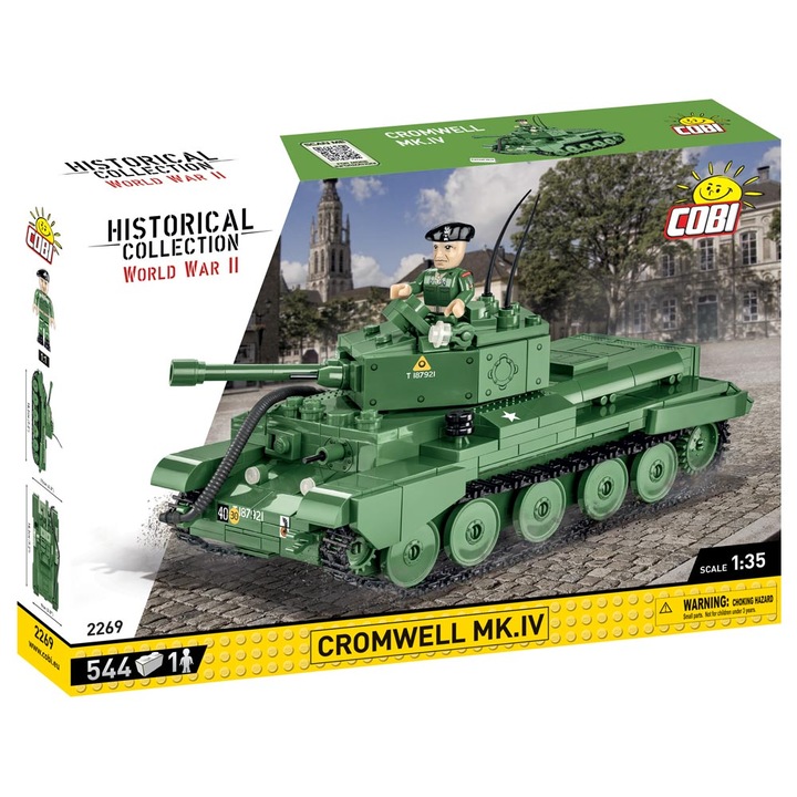 Конструктор Cobi Cromwell Mk.IV, 544 части
