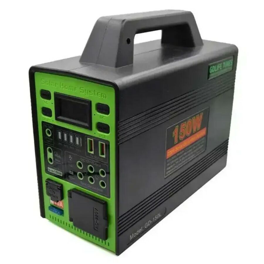 Napelemes Rendszer Állomás PowerBank Inverter 50400 mAh eMAG.hu