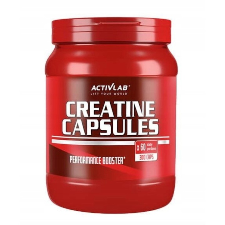 Supliment alimentar, ActivLab CREATINE CAPSULES, 300 capsule