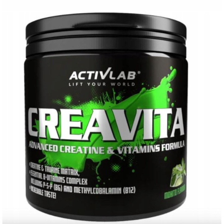 Creatina pulbere, ActivLab Creavita, Mojito, 300g