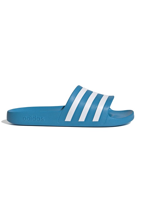 adidas Sportswear, Гумирани чехли Adilette Aqua, Бял/Светлосин