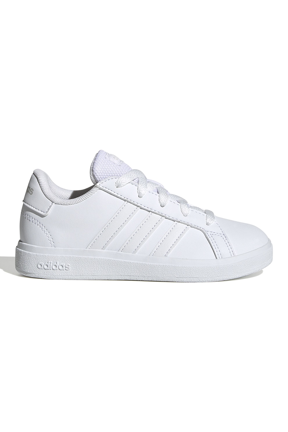 adidas Sportswear, Pantofi sport din piele ecologica Grand Court 2.0, Alb, 31.5 EU
