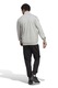 adidas Sportswear, Trening cu benzi laterale contrastante cu logo, Negru/Grej