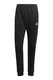adidas Sportswear, Trening cu benzi laterale contrastante cu logo, Negru/Grej