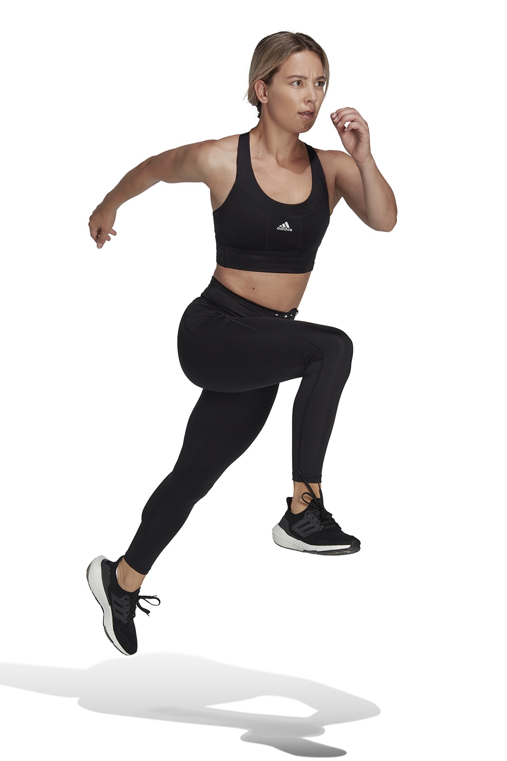 Adidas Performance Col adidas Performance, Colanti cu talie inalta pentru alergare Essentials ...