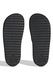 adidas Sportswear, Papuci cu logo si platforma Adilette, Negru, 8