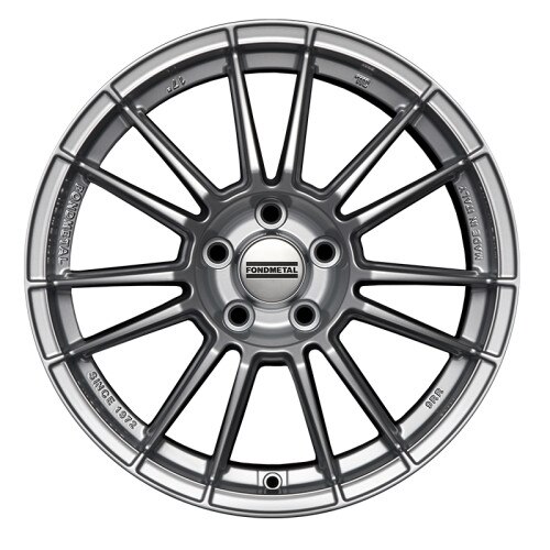 Janta aliaj FONDMETAL 9RR Glossy Silver 7.0x17 4x98 et35