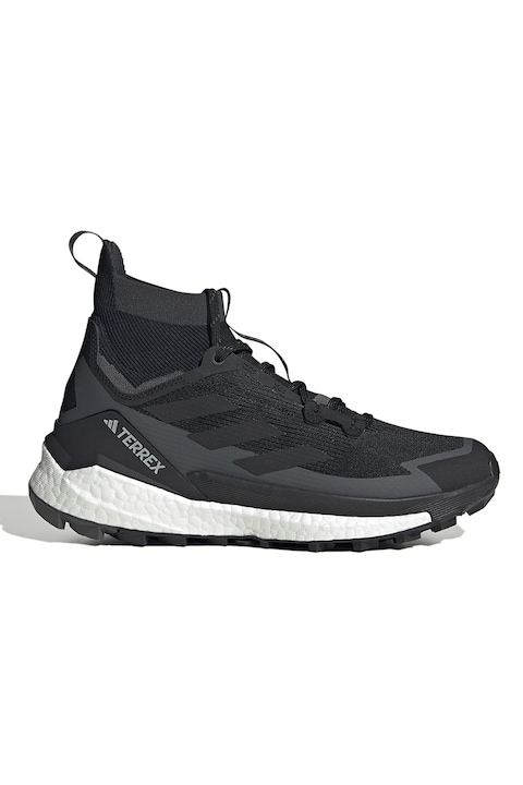 adidas Performance, Pantofi mid-high pentru drumeti Terrex Free 2, Negru