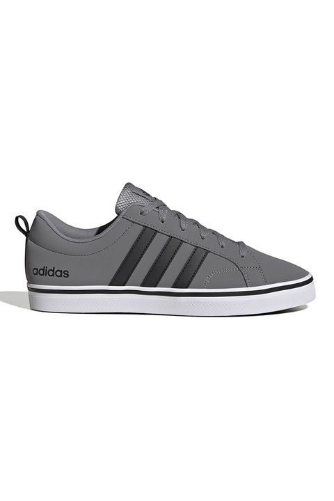 adidas Sportswear, Спортни обувки VS Pace 2.0 от еко кожа, Черен/Tъмносив