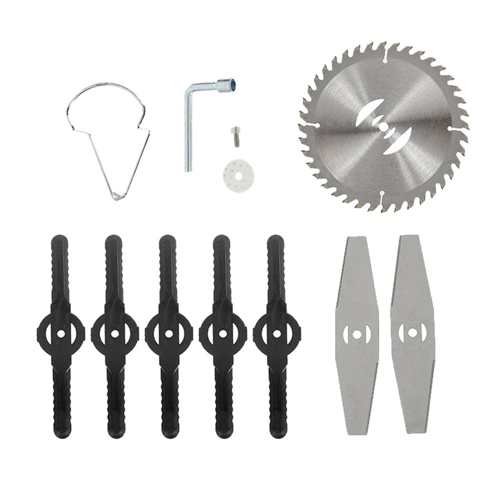 Motocoasa electrica pentru taiat iarba extensibila, 2 acumulatori, 800 W, 18 000 RPM, K KATHODE