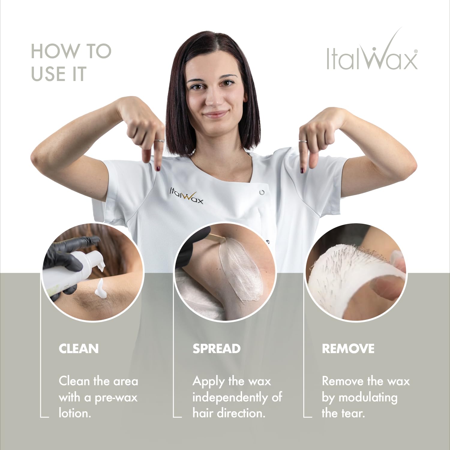 Ceara Cartus, ItalWax, Cu Aplicator Lat, Top Line Pearl, 100 ml - eMAG.ro