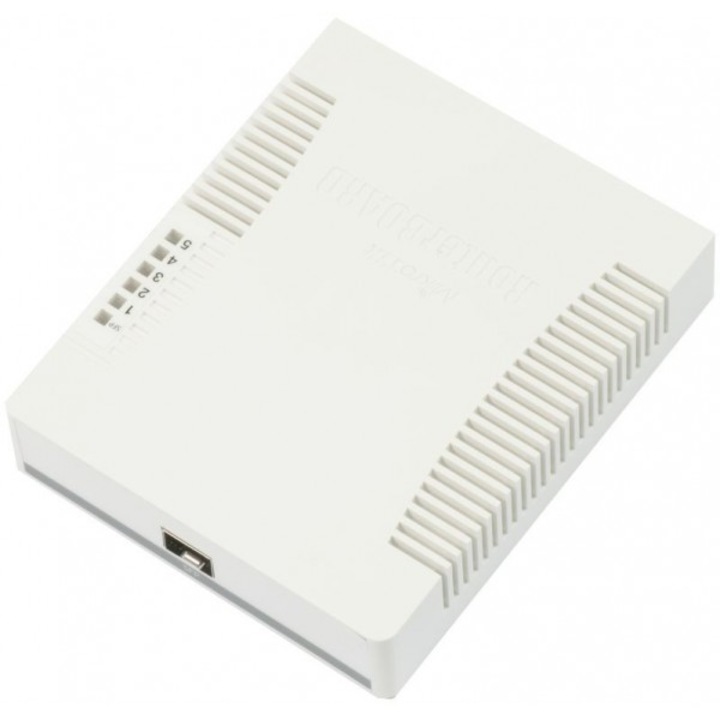 Суич MIKROTIK CSS106-5G-1S RB260GS 5x RJ45 1000Mb/s 1x SFP - eMAG.bg