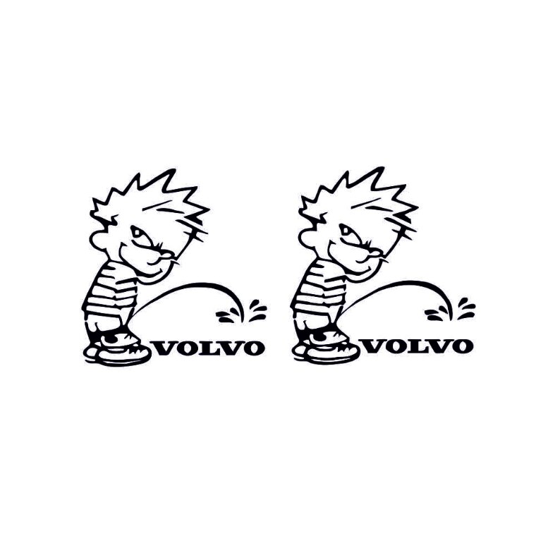 Sticker Camion Set Funny Volvo 20x18 cm, Creative Rey® eMAG.ro