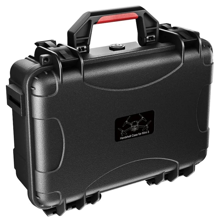 Транспортен калъф за дрон DJI Mini 3, STARTRC, ABS материал, водоустойчив, черен