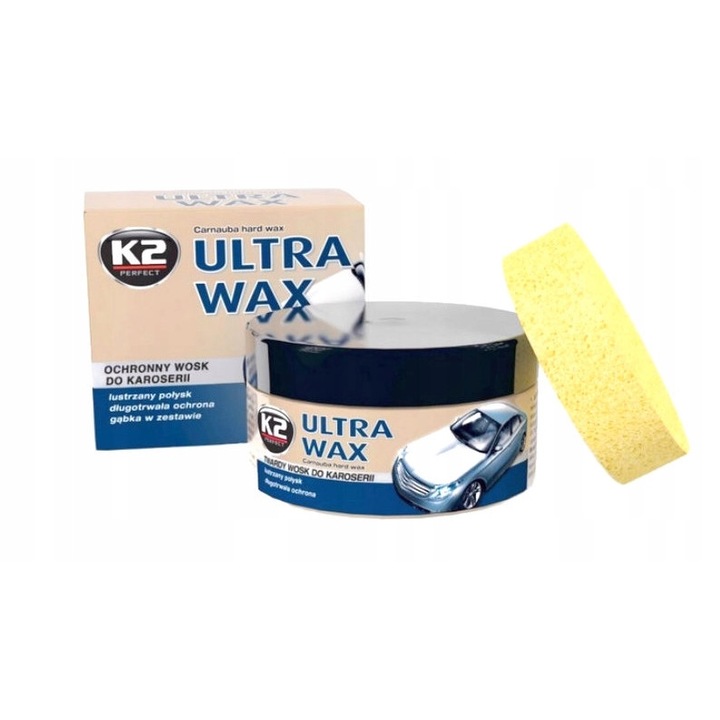 Autóviasz/szivacs készlet, K2, 250g