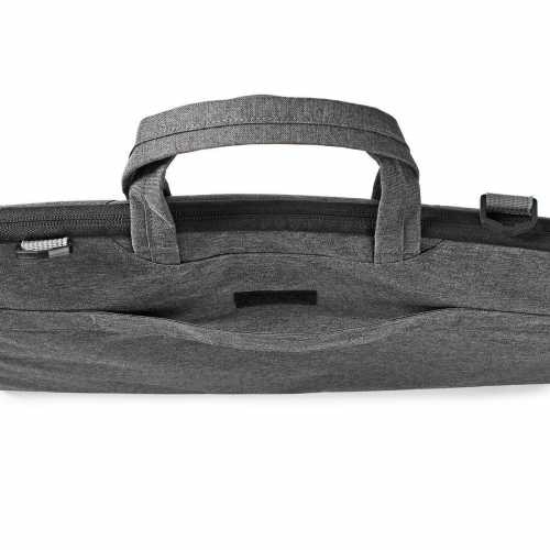 Geanta laptop 17 "- 18" Nedis, curea de umar, 8 buzunare de depozitare, negru