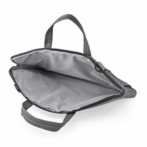 Geanta laptop 17 "- 18" Nedis, curea de umar, 8 buzunare de depozitare, negru