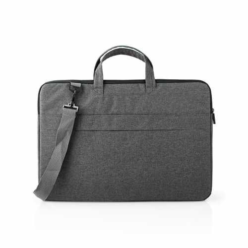 Geanta laptop 17 "- 18" Nedis, curea de umar, 8 buzunare de depozitare, negru