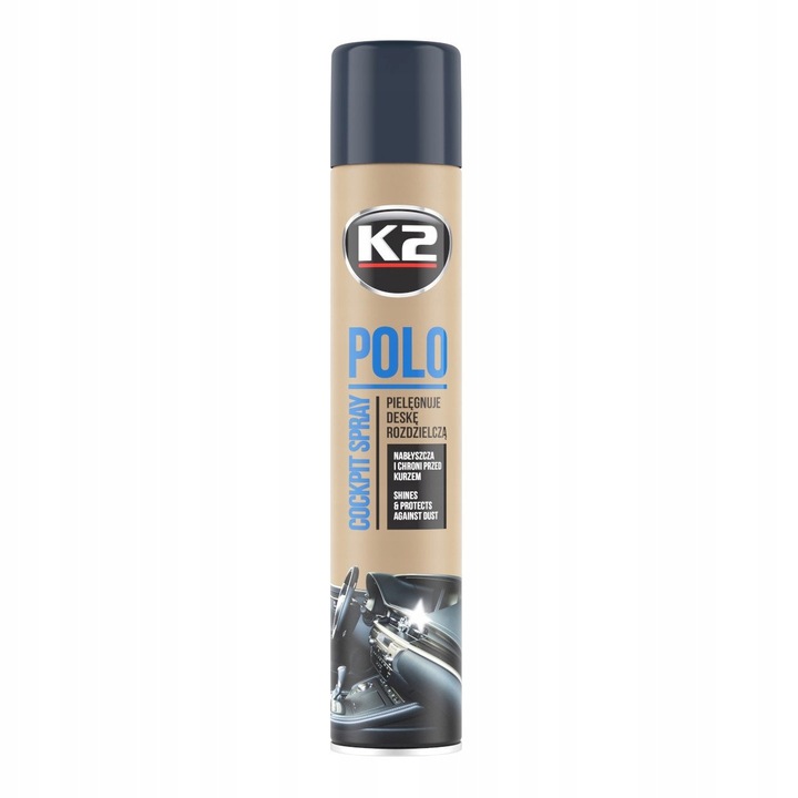 Solutie curatare auto Polo Cockpit, K2, Pentru plastic, 750ml