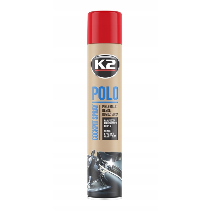 Solutie curatare auto, K2, Cirese, 750ml