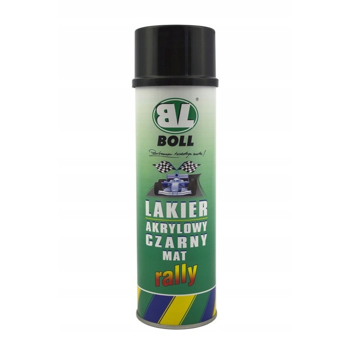 Akril lakk, Boll, 500ml, Fekete