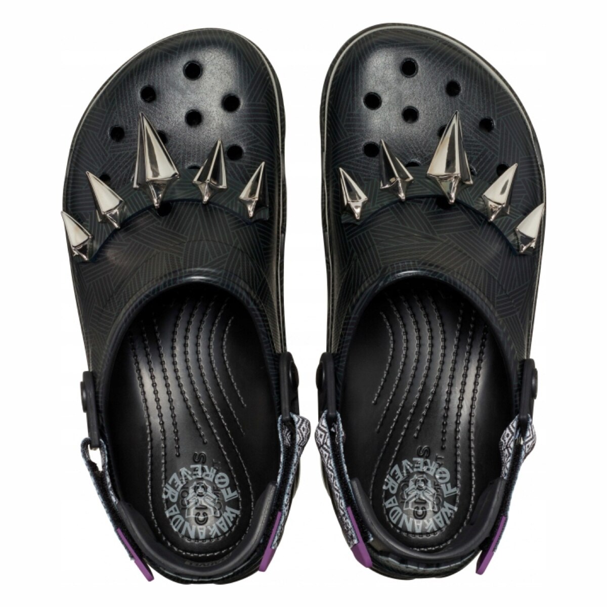 Saboti Femei, Crocs, Black Panther All-Terrain Clog, Negru, 38-39 EU ...
