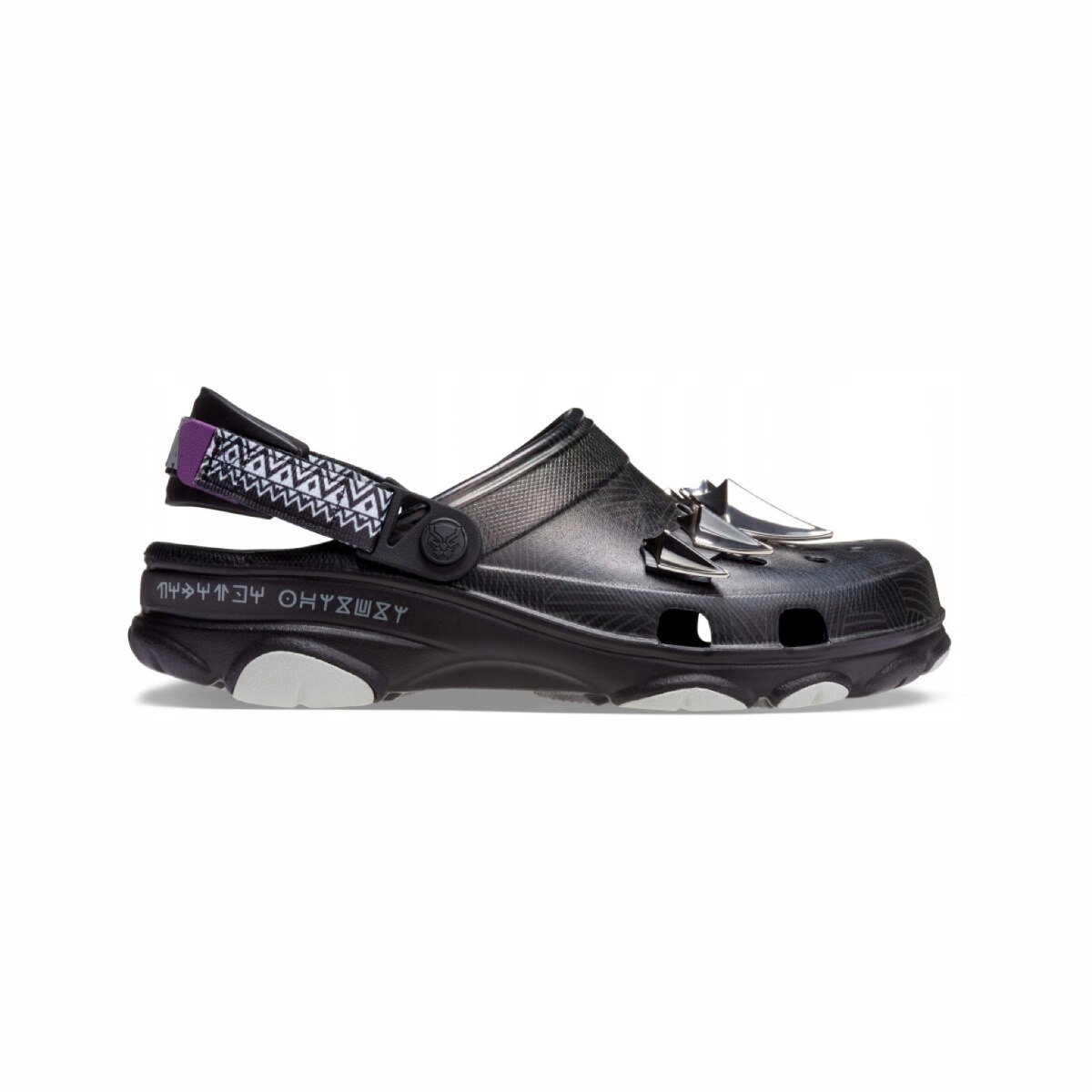 Saboti Femei, Crocs, Black Panther All-Terrain Clog, Negru, 38-39 EU ...