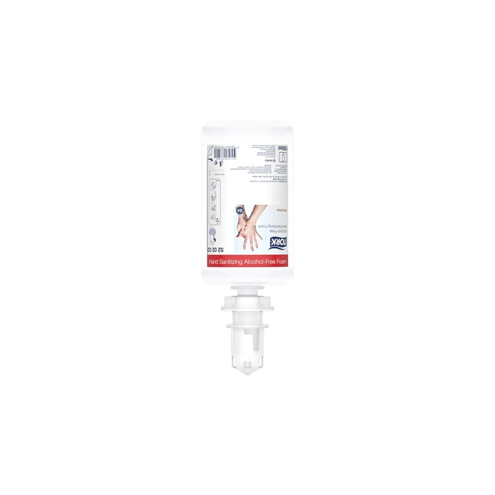 Kézfertőtlenítő hab, Tork, S4, Öblítő/alkoholmentes, 1000 ml