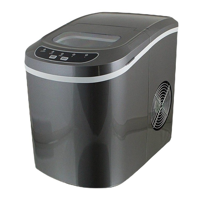 Masina de gheata, BITUXX, 2,2 l, Plastic, Gri