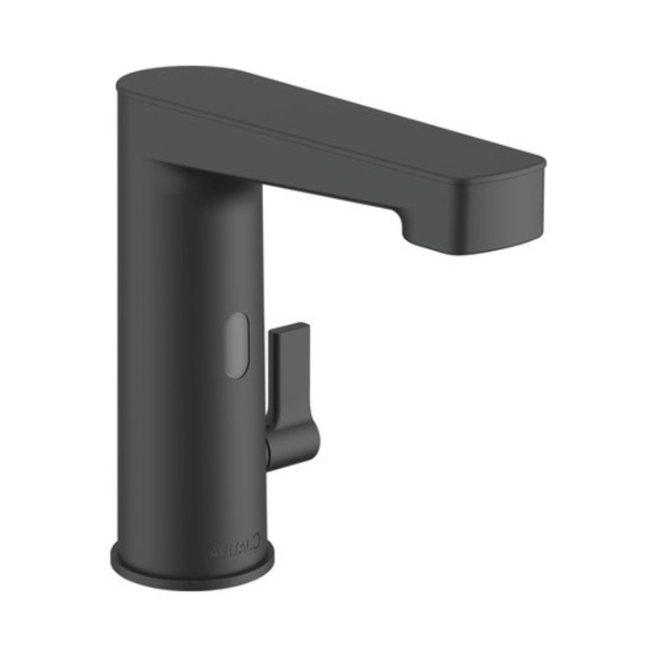 AVITAL Mosdócsap érzékelővel Tay matt fekete