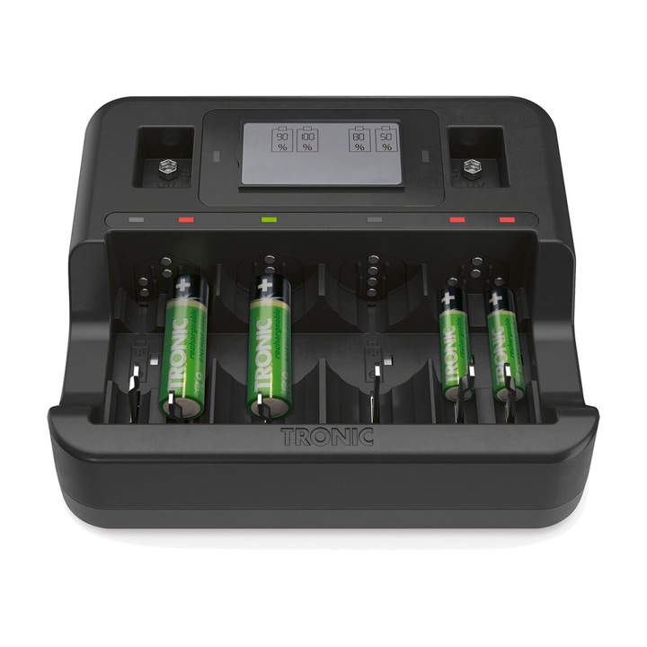 Incarcator digital tronic pentru bateriI R3, R6, R14, R20 si 9V