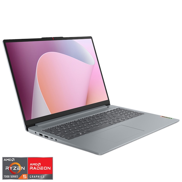 Laptop ACER Aspire 5 A515-47-R9J3, AMD Ryzen 5 5625U pana la 4.3GHz, 15.6" Full HD, 16GB, SSD 1TB, AMD Radeon Graphics, Free DOS, Gri Inchis