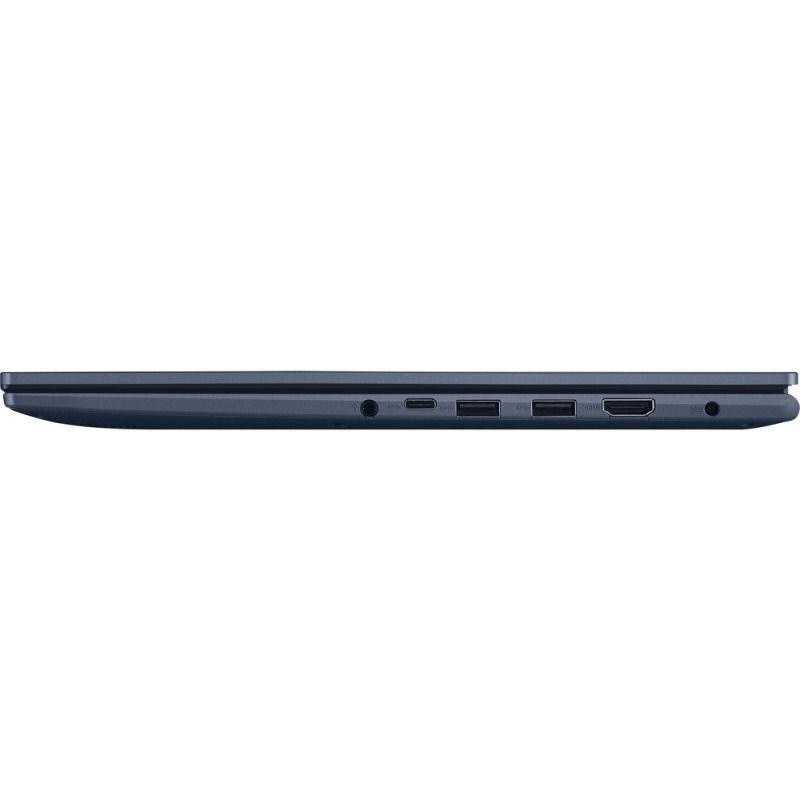 Laptop Asus VivoBook X1502ZA Procesor Intel® Core™ i5-12500H 18M Cache, up to 4.50 GHz 15.6" FHD, 16GB, 512GB SSD, Intel Iris Xe Graphics, Albastru