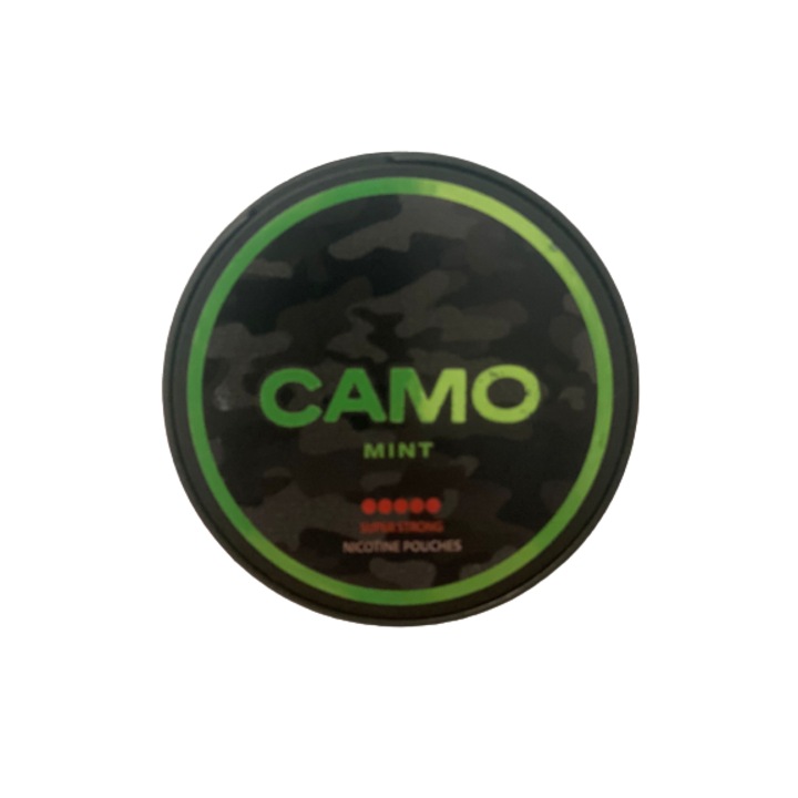 Pouch cu nicotina, Snus CAMO Mint 50mg