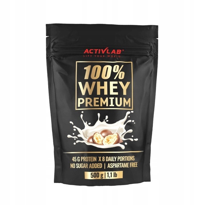 Протеинова добавка, ActivLab 100% Whey Premium, торти, 500g