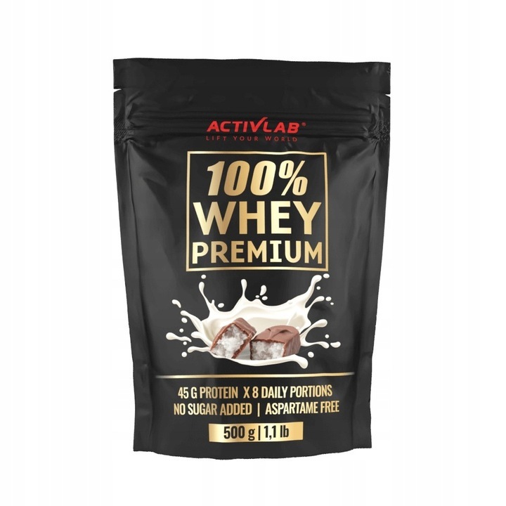 Протеинова добавка, ActivLab 100% Whey Premium, шоколад - кокос, 500g