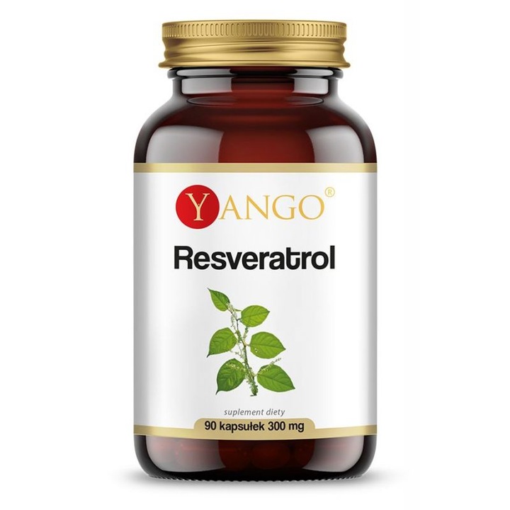 Ресвератрол 300Mg Resveratrol, Yango, 90 капсули
