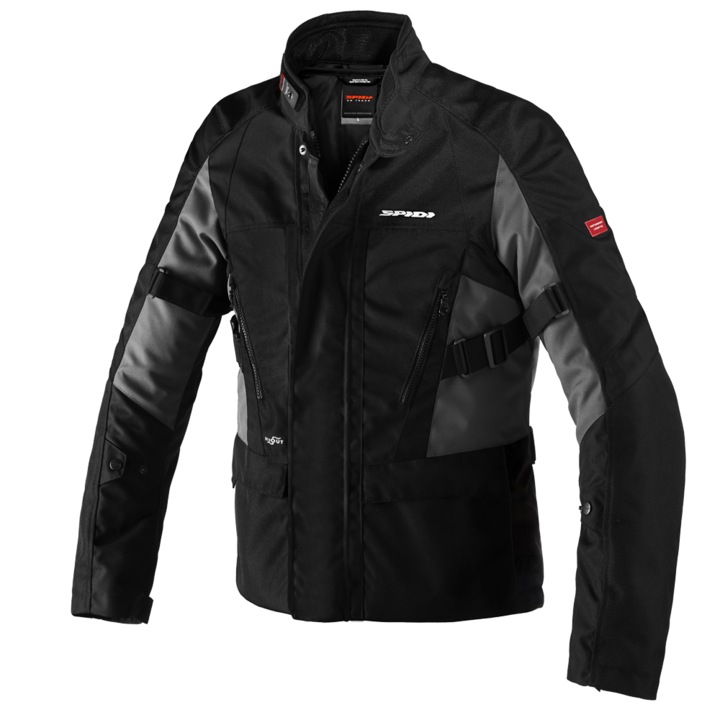 Geaca Moto din textil Traveler 2 h2out, Negru, 54/XL