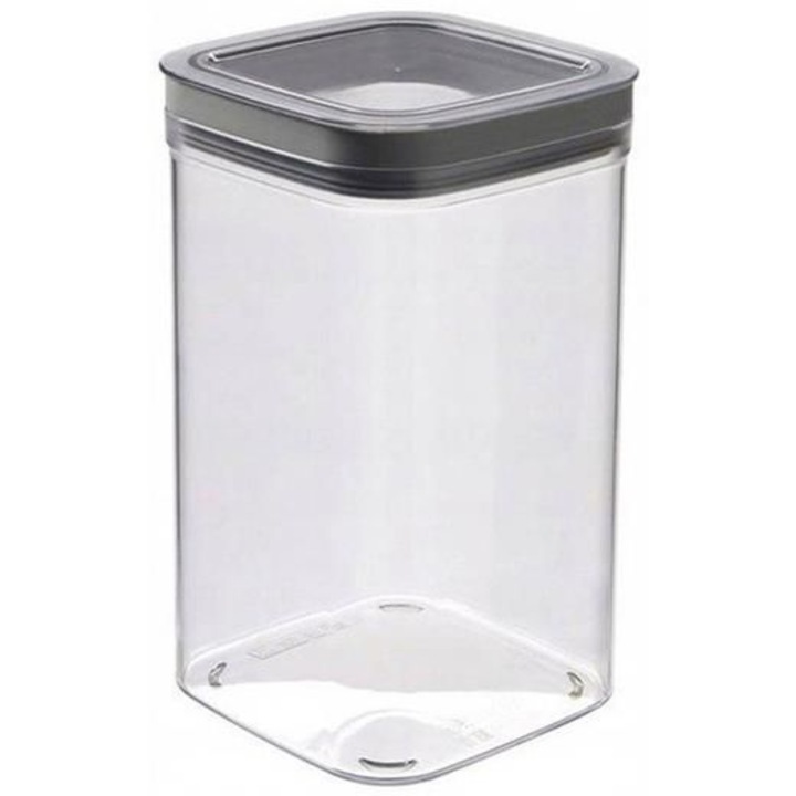 Recipient depozitare alimente, Curver, Plastic, 12 x 24.5 x 12 cm, 2.3 l, Transparent