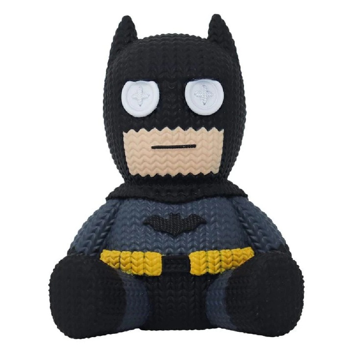 ábra Batman Black Suit Edition gyűjthető bakelit a Handmade By Robots-tól 13 cm