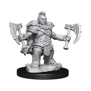 Miniatura Mago Humano Masculino D&D Frameworks - HIPS, Desmontable, Personalizable, Para Pintar Y Coleccionar
