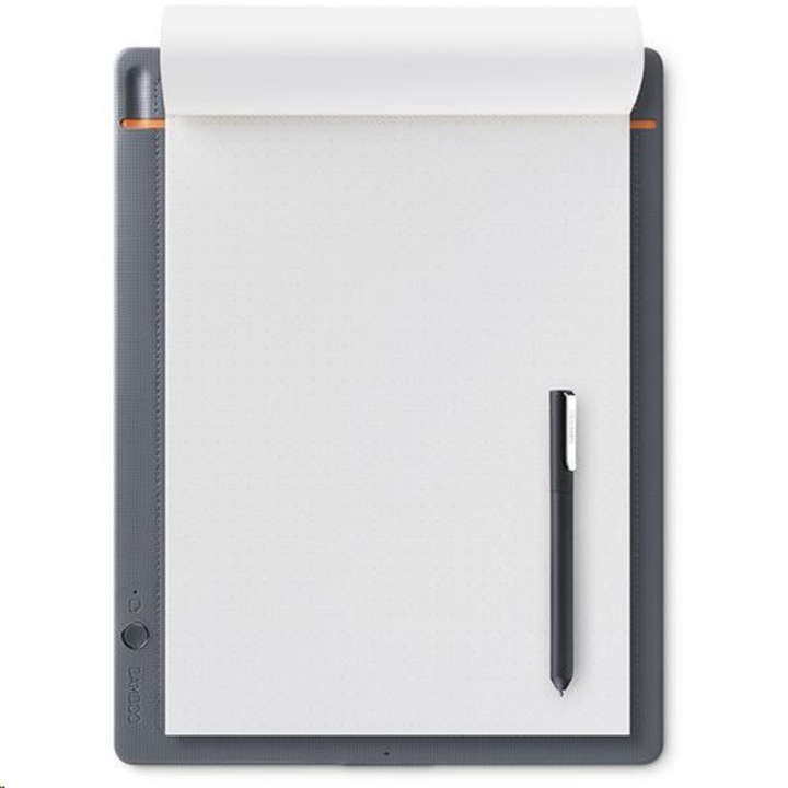 Tableta grafica Wacom Bamboo Slate cu pad, format A4, 330x254x7 mm, Bluetooth